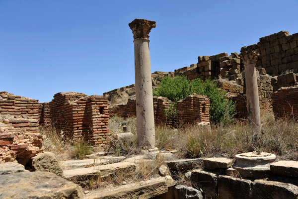 Inside the Byzantine Fort, Timgad