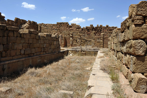 The Sacred Pool inside the Byzantine Fort, Timgad