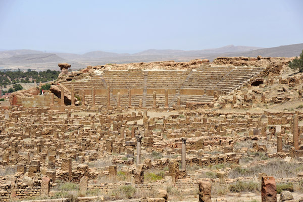 The Ancient Roman Theatre, Timgad
