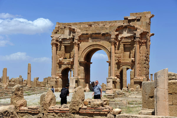 Trajan's Arch, Timgad