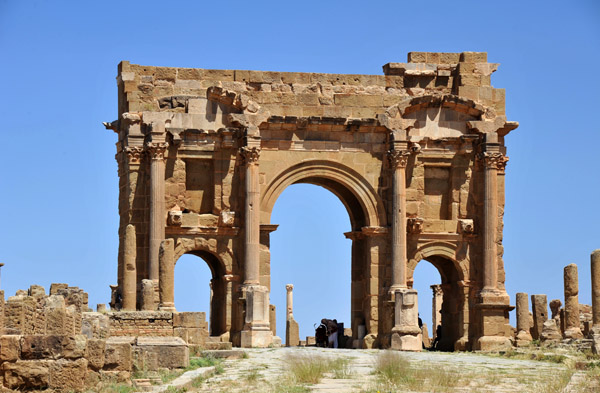 The Arch of Trajan, Timgad
