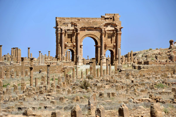 Trajan's Arch, Timgad
