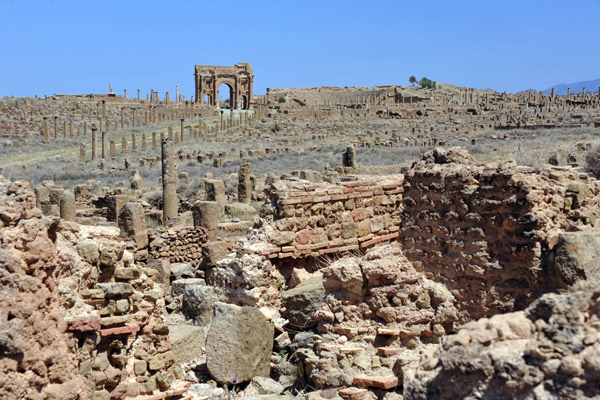 The vast ruins of Ancient Timgad
