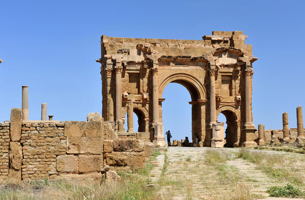 Trajan's Arch, Timgad