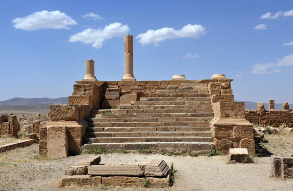 Temple near Trajan's Arch, Timgad