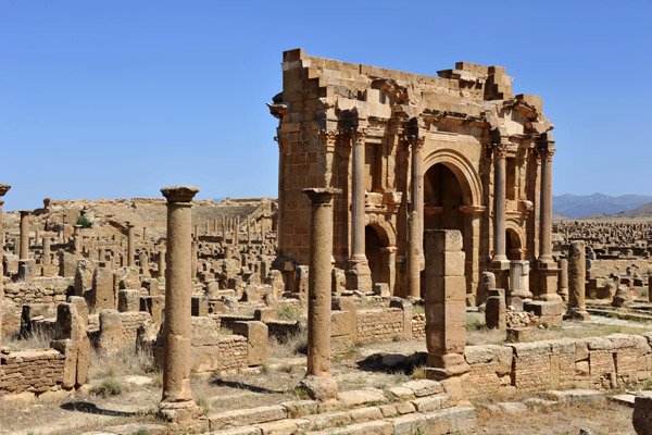 Trajan's Arch, Timgad