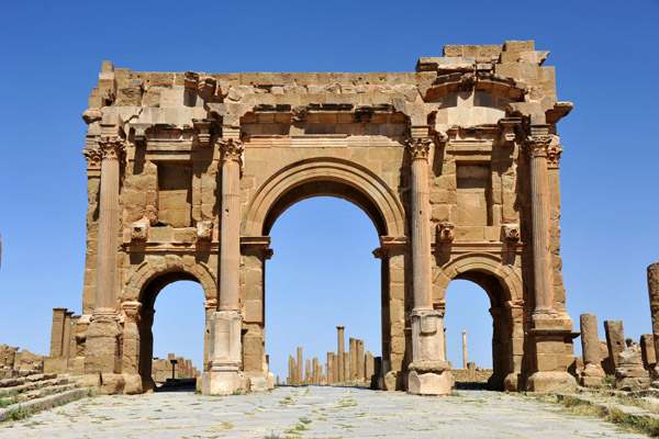 Trajan's Arch, Timgad