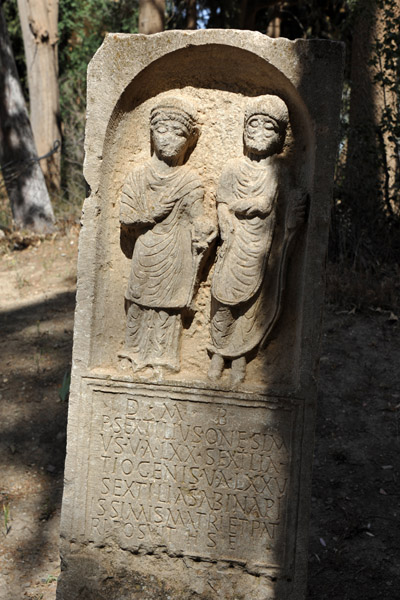 Roman couple, Timgad
