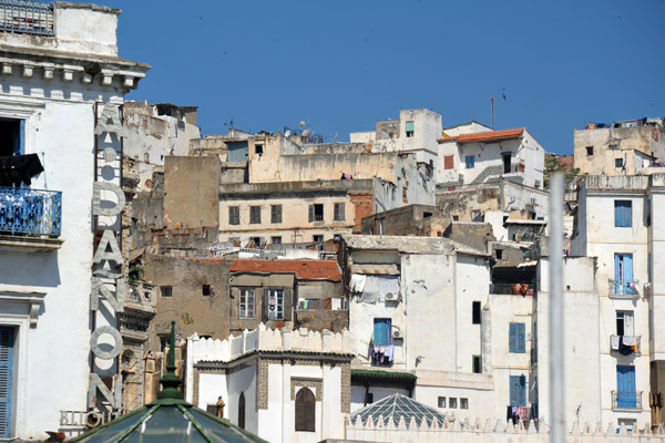 The old city of Algiers is divided into the Upper and Lower Casbah