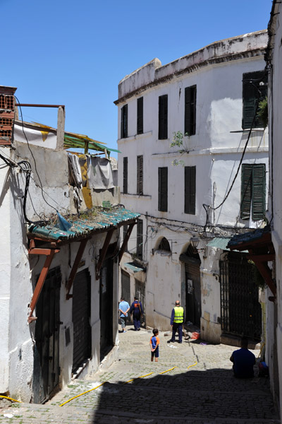 Narrow lanes of the Upper Casbah, Algiers