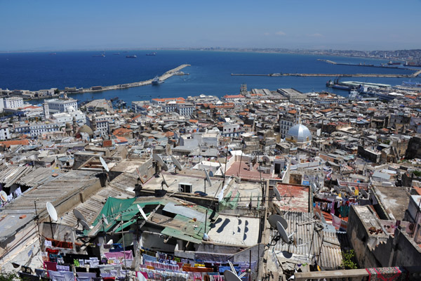 View of the Casbah of Algiers