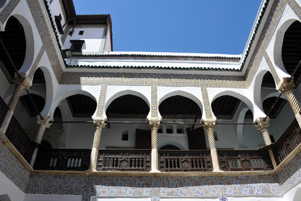 Two-level courtyard, Palais Dar Mustapha Pacha