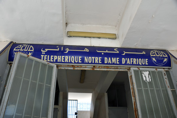 Tlphrique Notre Dame d'Afrique, one of four aerial tramways serving Algiers
