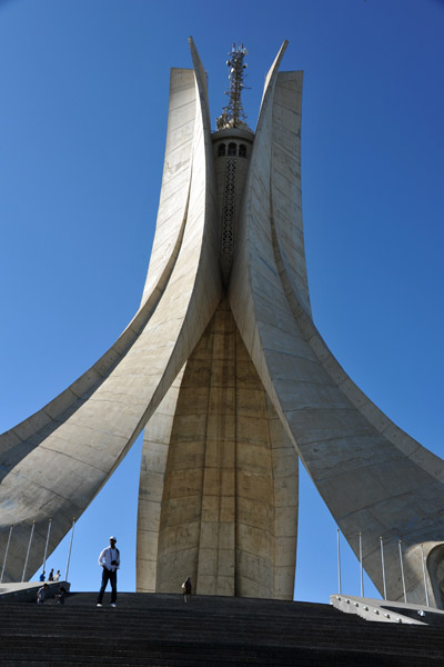 The Martyr's Memorial stands 92m tall