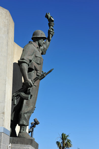 Statue at the Martyr's Memorial