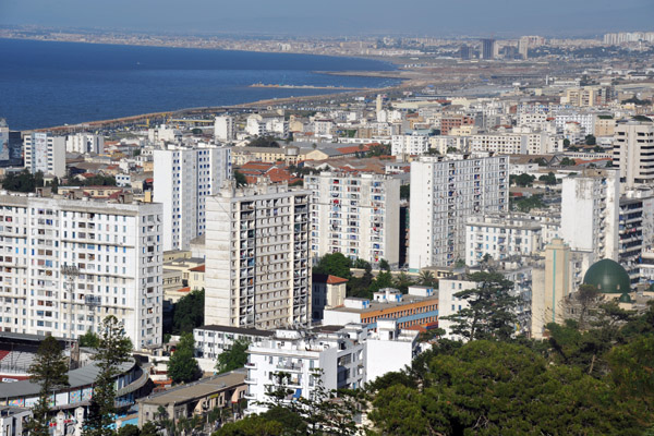 View to the east from the Martyr Memorial cable car