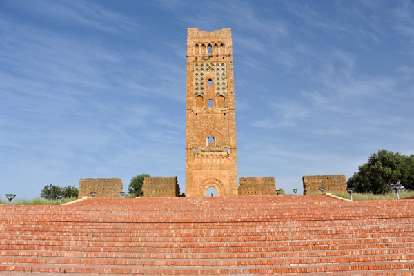 Mansourah is dominated by the 13th C. mosque and its 40m minaret