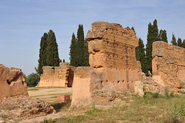 Wall fragments, Mosque of Mansourah