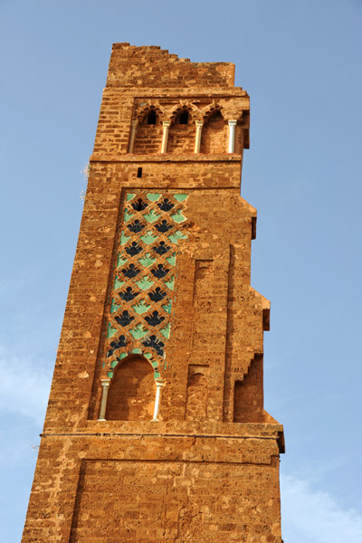 Side view, Minaret of Mansourah