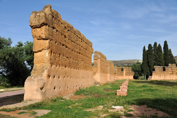 Wall fragments, Mosque of Mansourah