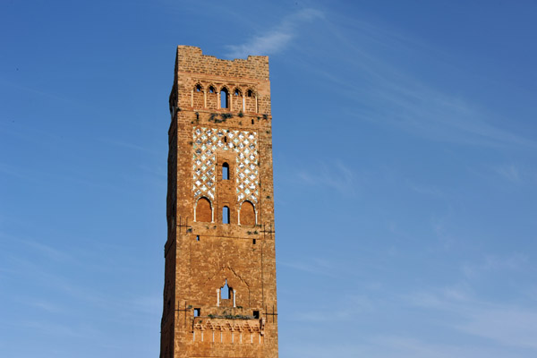 This minaret is said to be a twin of Rabat and Seville