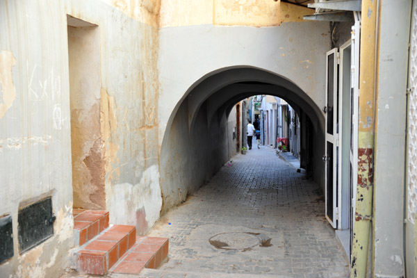 Alley in the old town on the north side of the Grand Mosque