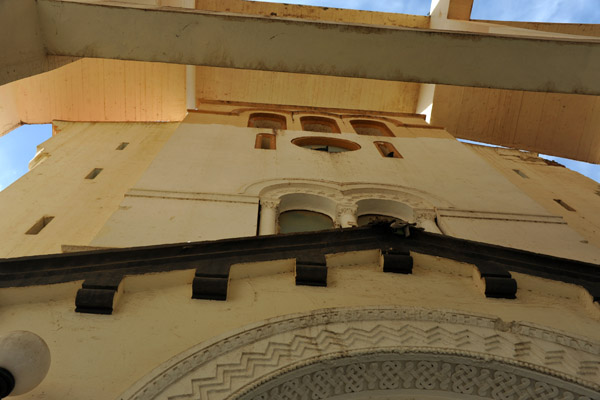 Steeple of the old French church hidden away, Tlemcen