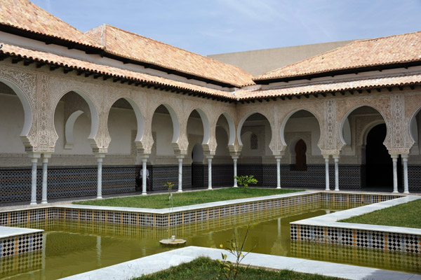 Courtyard fountain, Mechouar Palace, Tlemcen