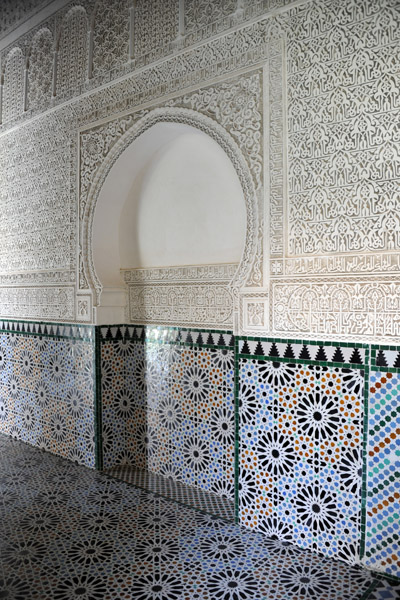 Restored chamber, Mechouar Palace