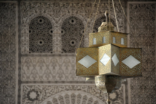 Brass lantern, Mosque of the Mechouar