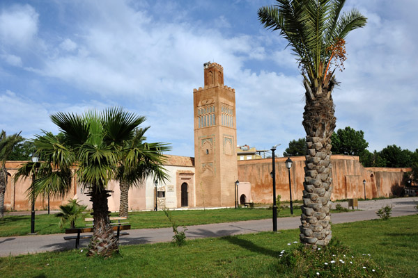 The Mosque of the Mechouar has been restored and is open to visitors