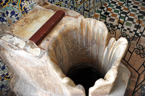 Sacred well at the Tomb of Sidi Boumediene
