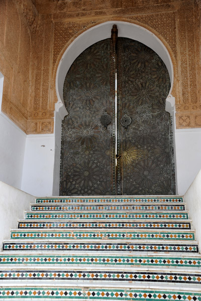 Main entrance to the Mosque of Sidi Boumediene