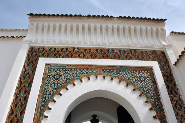 Entrance to the restored Medrasa of Sidi Boumediene