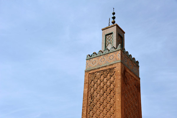 Minaret of Sidi Boumediene from the Medrasa