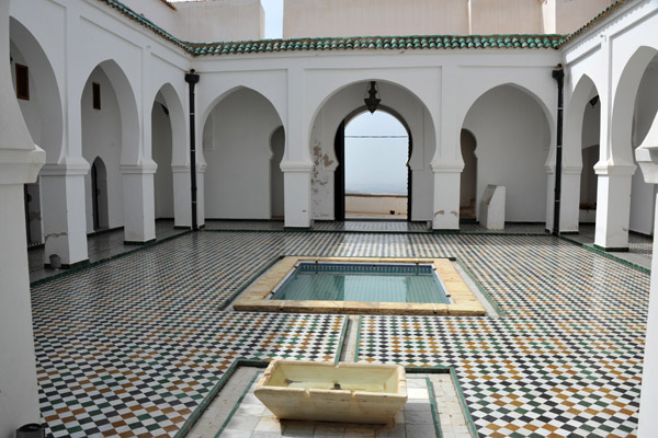 Courtyard from the main chamber, Medrasa of Sidi Boumediene