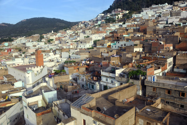 Boudghene, hillside residential district of Tlemcen at the base of the Plateau Lalla Setti