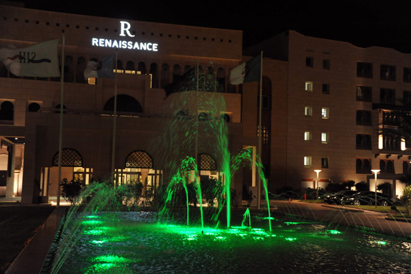 Renaissance Hotel at night, Tlemcen