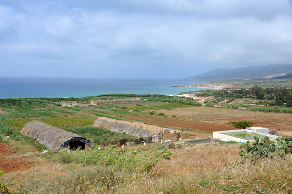 Seaside farmland, Cap Blanc