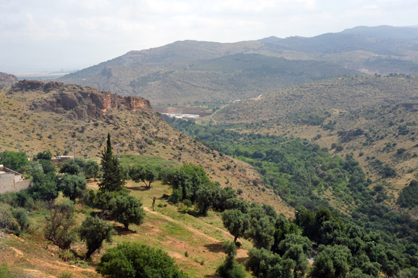 Oued El-Ourit, site of a beautiful waterfall that I didn't spot from the train