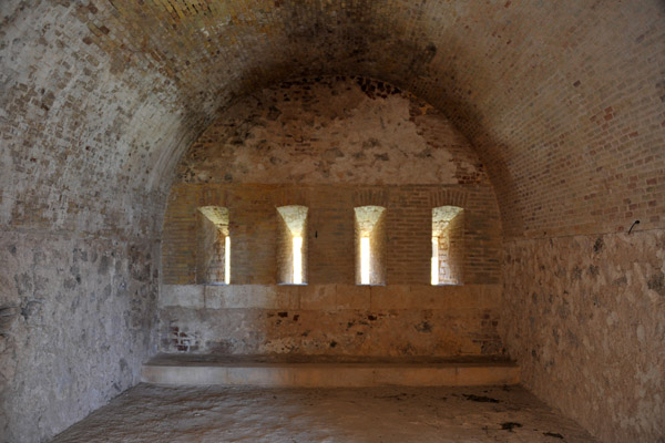 Fort Santa Cruz - interior