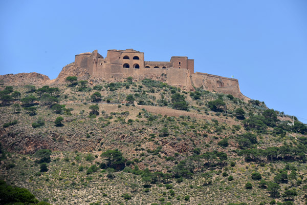Fort Santa Cruz from the base of Jebel Murdjadjo