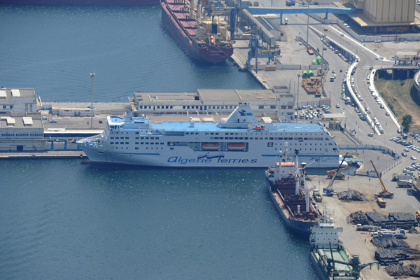 Algrie Ferries Tassili II at the Port of Oran serving Marseille and Alicante