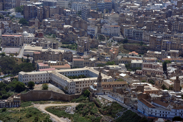 The former Cathedral of St. Louis and the Hôpital Baudens, Oran