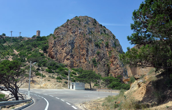 The road up Jebel Murdjadjo, Oran