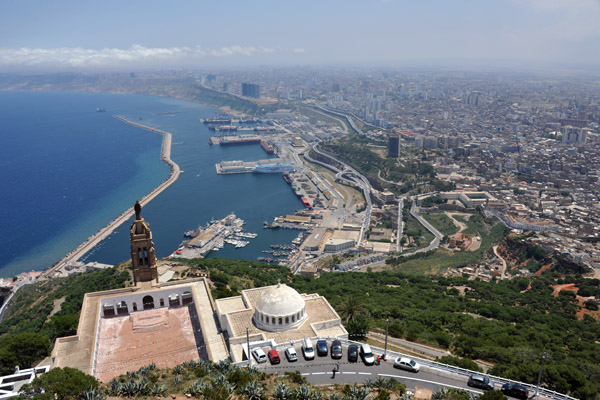 View of the City of Oran from Jebel Murdjadjo