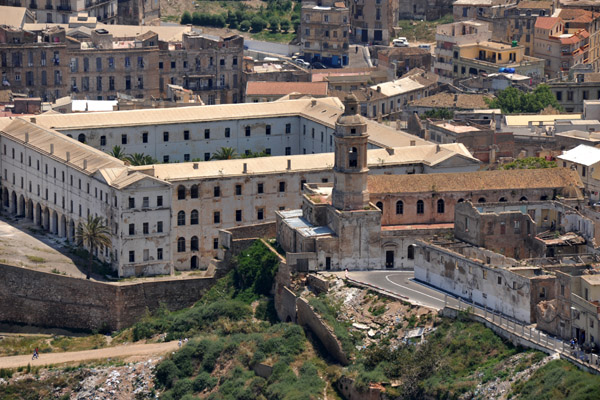 Former Cathedral of St. Louis and the Baudens Hospital