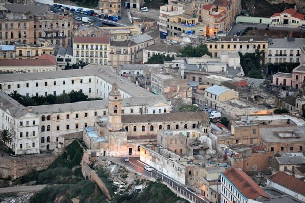 The former Cathedral of St. Louis and Hpital Baudens