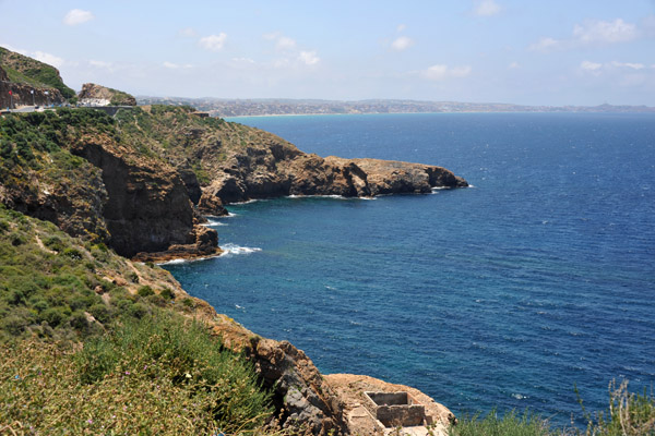 The coast between Mers El Kebir and Ain El-Turck