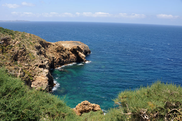 The coast between Mers El Kebir and Ain El-Turck